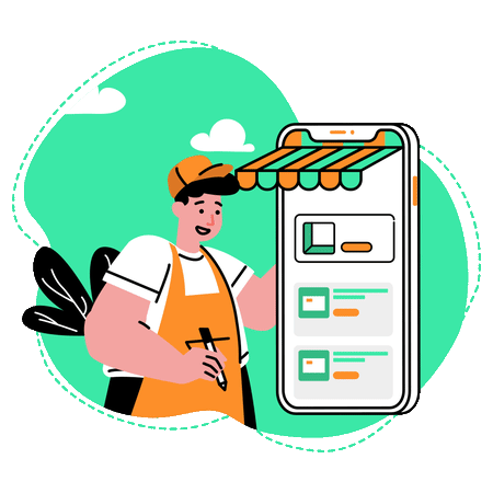 تطبيق البائع